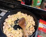 Foto del paso 3 de la receta: Rápida y deliciosa receta de zapallito italiano relleno con carne de pavo saludable!