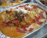 Foto langkah ke 8 dari resep Bake Potato smoke beef n cheese.