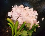 A picture of step 2 of Carrot Beans Poriyal.