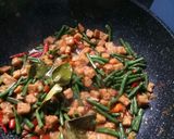 Foto langkah ke 6 dari resep Tumis Tempe kacang Panjang pedas manis.