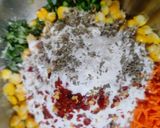 A picture of step 1 of Corn fritters.