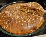 Savanyúkáposztás pite recept fázis 3 fotója