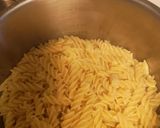 A picture of step 1 of Creamy milky Salmon pasta.