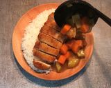 Foto langkah ke 9 dari resep Japanese Chicken Katsu Curry Rice.