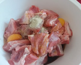 Foto del paso 1 de la receta: Costillas de cerdo agridulce