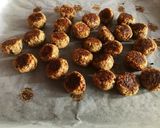 Foto del paso 4 de la receta: Albóndigas de soja texturizada al horno 🌱vegetariana