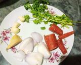 A picture of step 2 of Chicken Stock (yakhni).