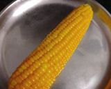 A picture of step 1 of Tandoori corn.