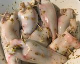 Une image de l'étape 3 de Calamars farci.
