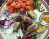 கத்திரிக்காய் கடையல் ரெசிபி ஸ்டேப் 1 புகைப்படம்