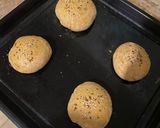 Foto del paso 3 de la receta: Pan de hamburguesa de calabaza