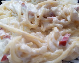Foto del paso 9 de la receta: Espaguetis a la carbonara con queso!!🍝😋🍴
