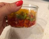 Foto del paso 1 de la receta: Tortilla de huevo y pimientos