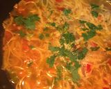 A picture of step 8 of Soupy Noodles.