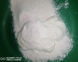 A picture of step 1 of 2 ingredient dough.