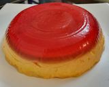 A picture of step 4 of Cherry Custard.