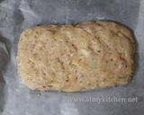 A picture of step 3 of Pizza Stuffed Meatloaf.