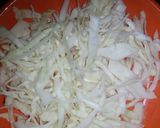 A picture of step 2 of Italian rice.