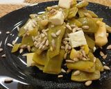 Foto del paso 5 de la receta: Ensalada de Judía Verde Plana, Rulo de Cabra y Manzana Crocante