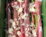 Une image de l'étape 1 de Asperges vertes au jambon et parmesan.