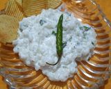A picture of step 4 of Sago raita.