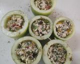 A picture of step 5 of Cucumber cups.