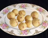 A picture of step 5 of Roasted chana dal laddu.