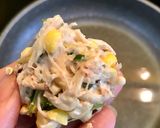 Hình bước làm 3 của món Chả bắp nấm