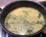 Une image de l'étape 11 de Soupe de pommes de terre et courgettes blanches aux épices italiennes.