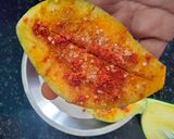 A picture of step 2 of Aam tawa fry.