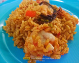 Foto del paso 9 de la receta: Arroz con rape y caldo de carne