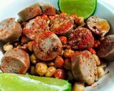 Foto del paso 1 de la receta: GARBANZOS Y Butifarra de mi Tierra...!
