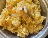 A picture of step 8 of Apple halwa.