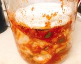 A picture of step 14 of Kimchi.