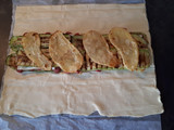 Rotolo con zucchine, patate e wrustel