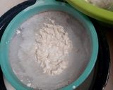 A picture of step 3 of Muscat Halwa Kolkata style.