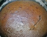 A picture of step 4 of Chocolate Poke Cake.