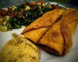 Foto del paso 12 de la receta: Flautas Rellenas de Pollo al ajillo con notas de curry...!