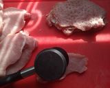 Medvehagymás-Ricottás sertés karaj recept fázis 1 fotója