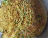 A picture of step 6 of Omelette Bread.