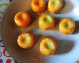 A picture of step 10 of Khoya kesar peda.