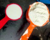 A picture of step 2 of Eggless Vanilla Tea Cake.