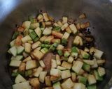 Cukkinis, gombás sertéskaraj recept fázis 1 fotója