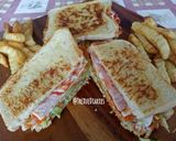 Foto langkah ke 6 dari resep Roti Sandwich ala Korea.