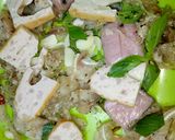 Hình bước làm 3 của món Nem Chả Tré Trộn