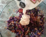 Foto del paso 5 de la receta: Ensalada de repollo morado 💜
