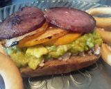 Foto del paso 18 de la receta: Sándwich de Atún... 🍞🥫🥑🥒🥓🥪con aros de Pan de Arroz🍟🥨.