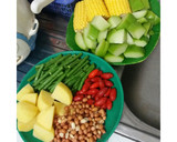 Foto langkah ke 3 dari resep Sayur Asem + Ikan Asin Sederhana Dan Enak.