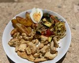 Foto del paso 4 de la receta: Cena saludable en freidora de aire