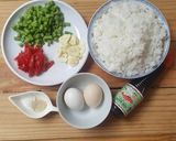 Foto langkah ke 1 dari resep Nasi goreng buncis telur keju.